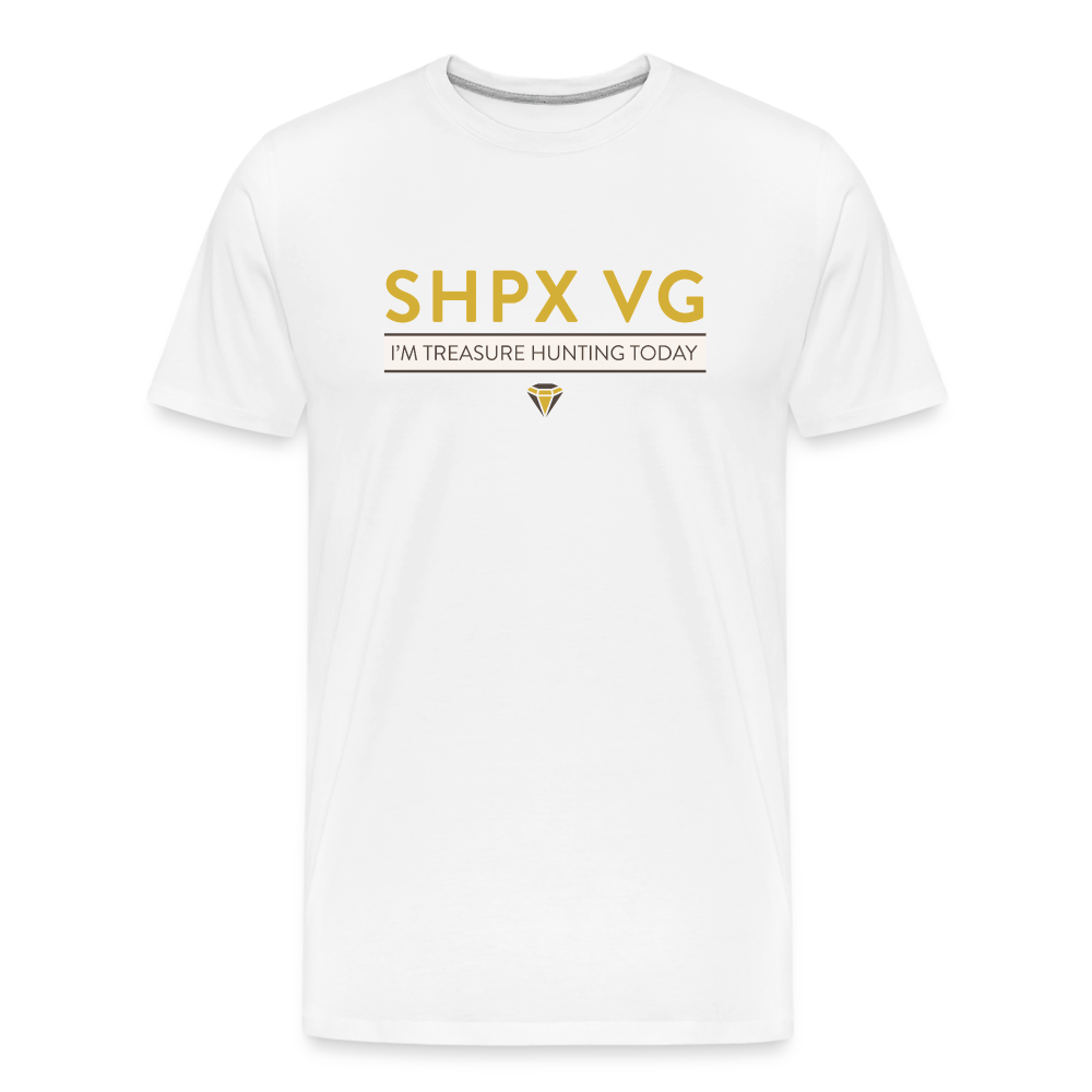 “SHPX VG” (Caesar-13) Men’s Organic T-Shirt - white