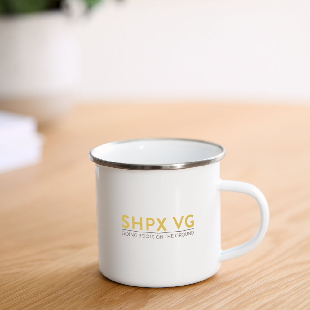 “SHPX VG” (Caesar-13) BOTG Camper Mug - white