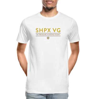 “SHPX VG” (Caesar-13) Men’s Organic T-Shirt - white