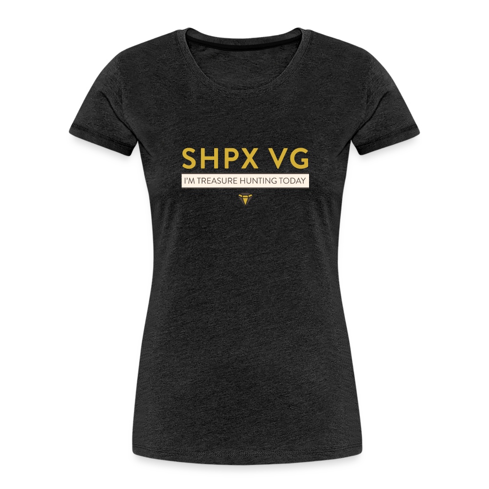 “SHPX VG” (Caesar-13) Women’s Organic T-Shirt - charcoal grey