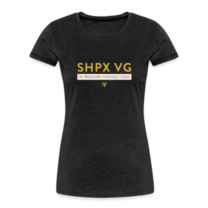 “SHPX VG” (Caesar-13) Women’s Organic T-Shirt - charcoal grey