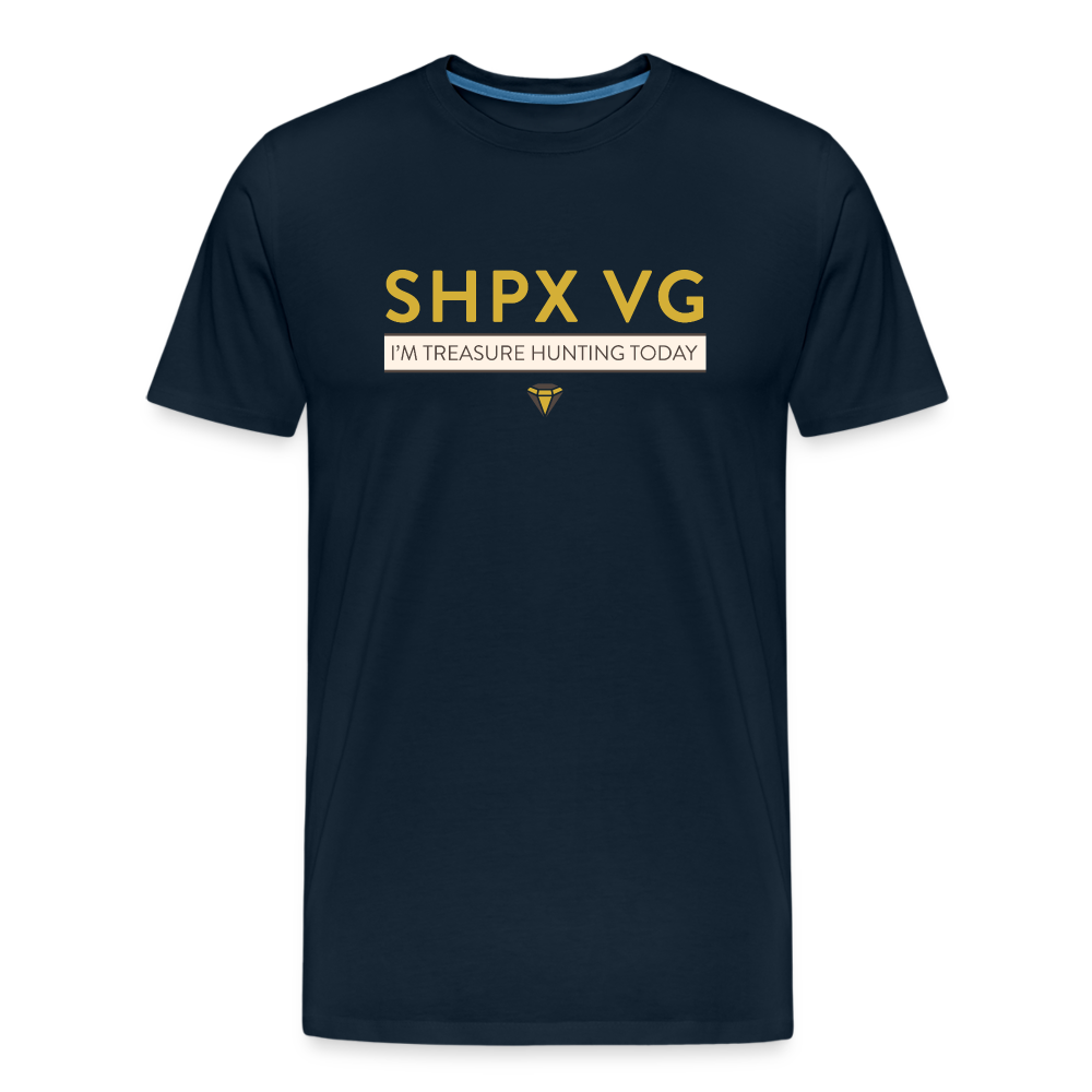 “SHPX VG” (Caesar-13) Men’s Organic T-Shirt - deep navy