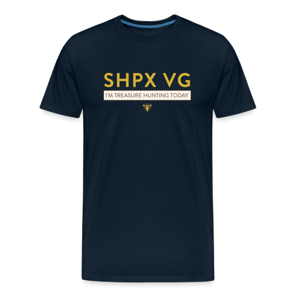 “SHPX VG” (Caesar-13) Men’s Organic T-Shirt - deep navy