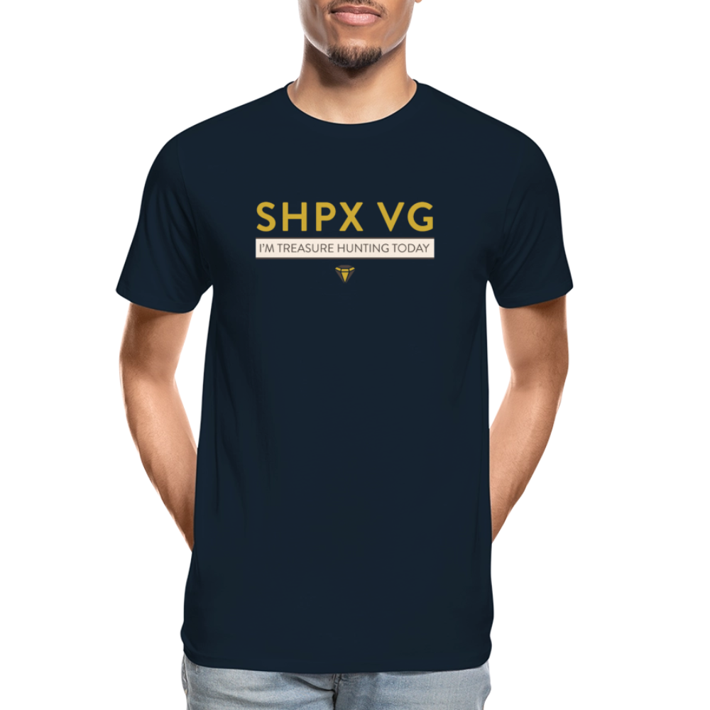 “SHPX VG” (Caesar-13) Men’s Organic T-Shirt - deep navy