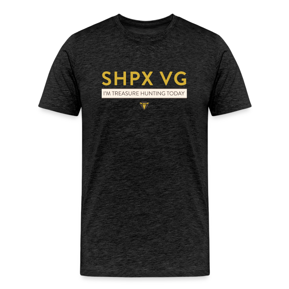 “SHPX VG” (Caesar-13) Men’s Organic T-Shirt - charcoal grey