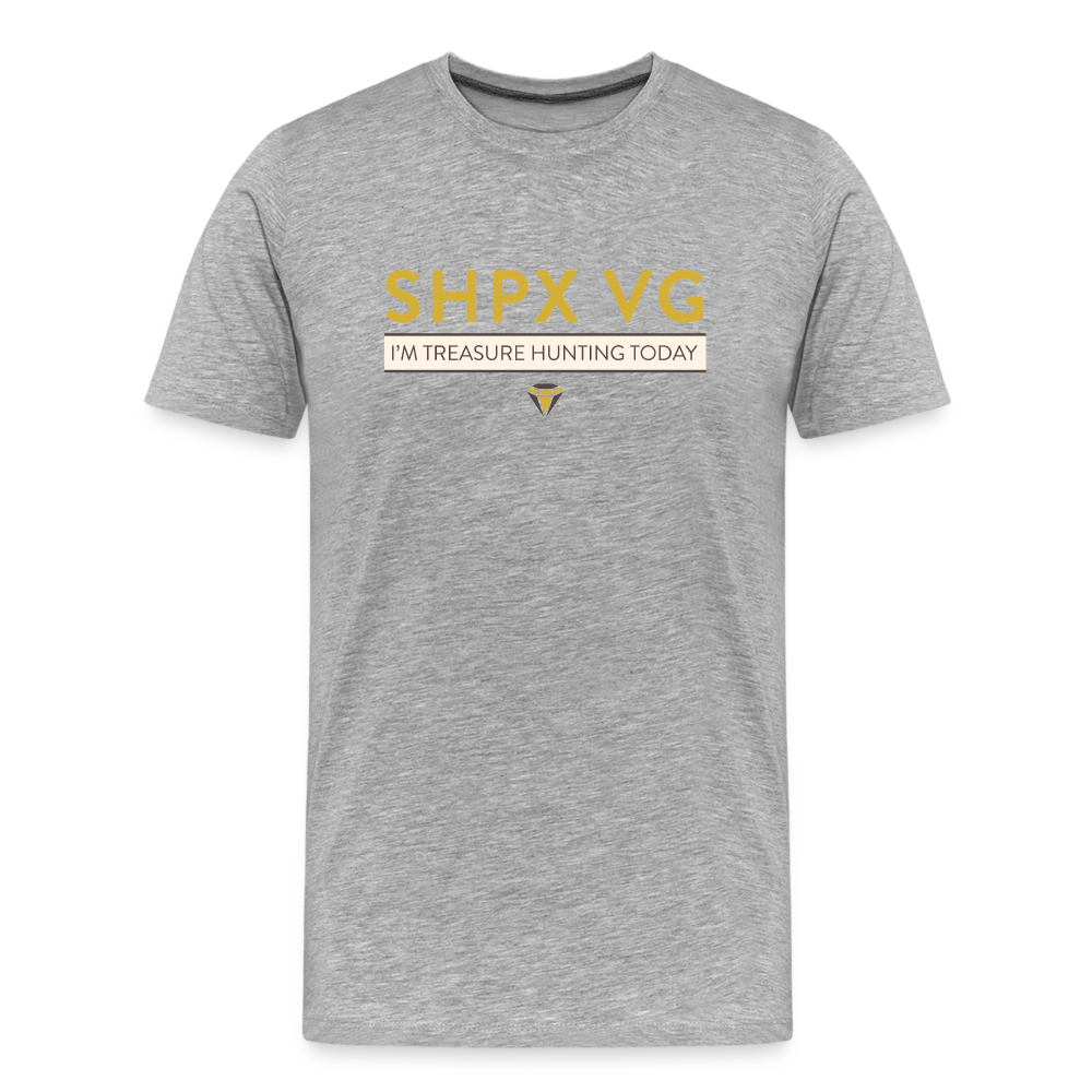 “SHPX VG” (Caesar-13) Men’s Organic T-Shirt - heather gray